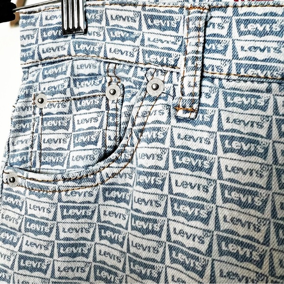 Levi’s - 512 Slim Taper Logo Jeans - Sz. 12 reg - Picture 4 of 7